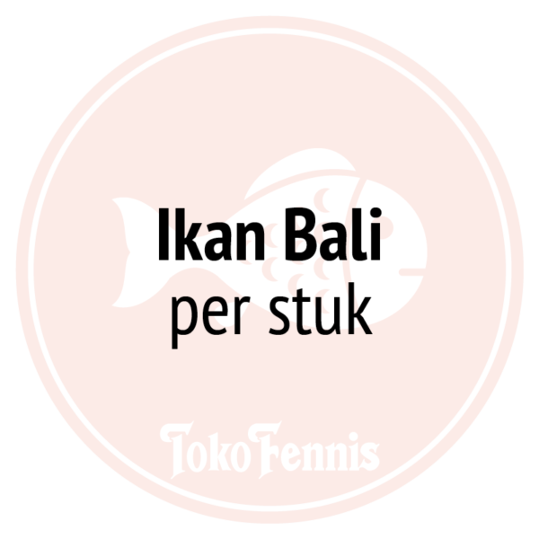 Ikan Bali, per stuk