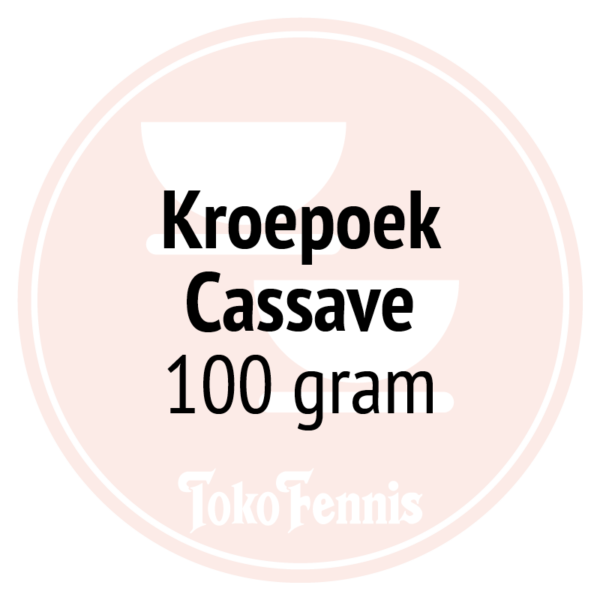 Kroepoek Cassave 80 gram