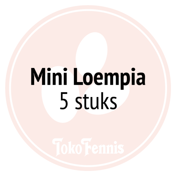 Mini Loempia 5 stuks
