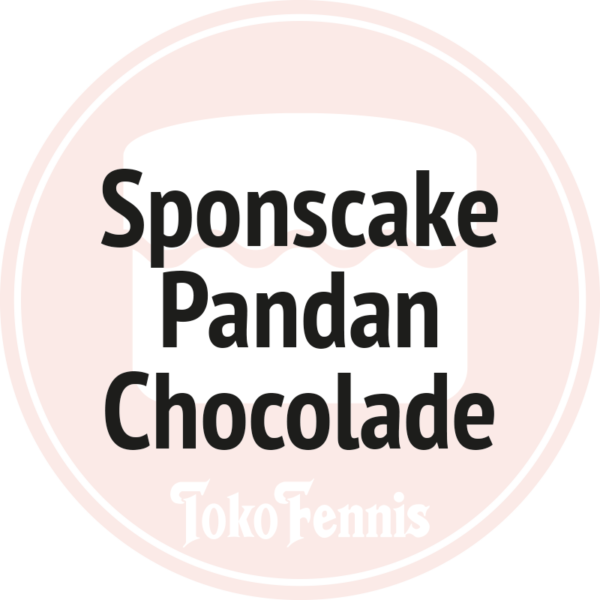 Sponscake Pandan - Chocolade