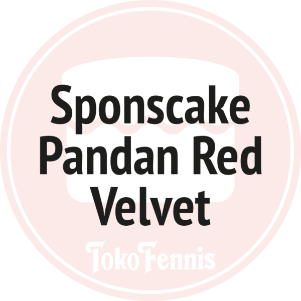 Sponscake Pandan - Red Velvet